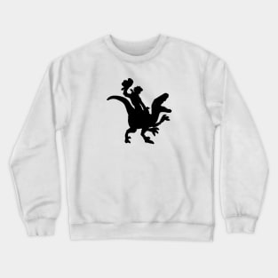 Raptor Ride 'em Cowboy (black) Crewneck Sweatshirt